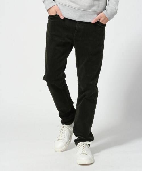 RAGEBLUE（レイジブルー）の「ストレッチコーデュロイ5ポケ（パンツ・メンズ・グレー/ブラック/ブラウン/オリーブ・Ｌ/Ｍ）」の4枚目の写真