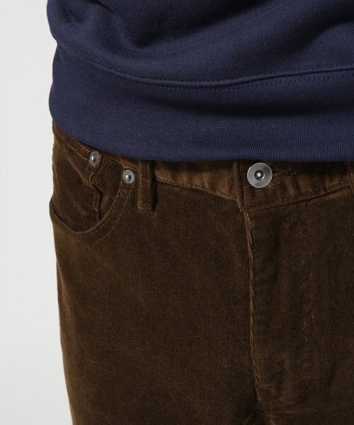 RAGEBLUE（レイジブルー）の「ストレッチコーデュロイ5ポケ（パンツ・メンズ・グレー/ブラック/ブラウン/オリーブ・Ｌ/Ｍ）」の7枚目の写真