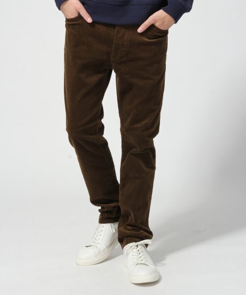 RAGEBLUE（レイジブルー）の「ストレッチコーデュロイ5ポケ（パンツ・メンズ・グレー/ブラック/ブラウン/オリーブ・Ｌ/Ｍ）」の3枚目の写真