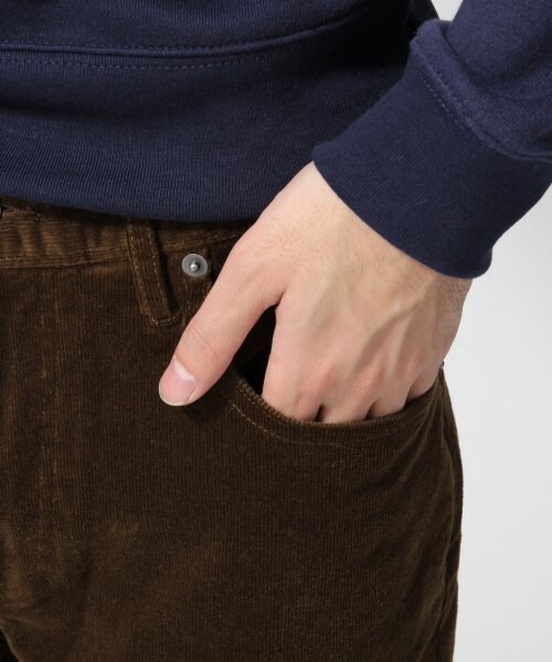 RAGEBLUE（レイジブルー）の「ストレッチコーデュロイ5ポケ（パンツ・メンズ・グレー/ブラック/ブラウン/オリーブ・Ｌ/Ｍ）」の8枚目の写真