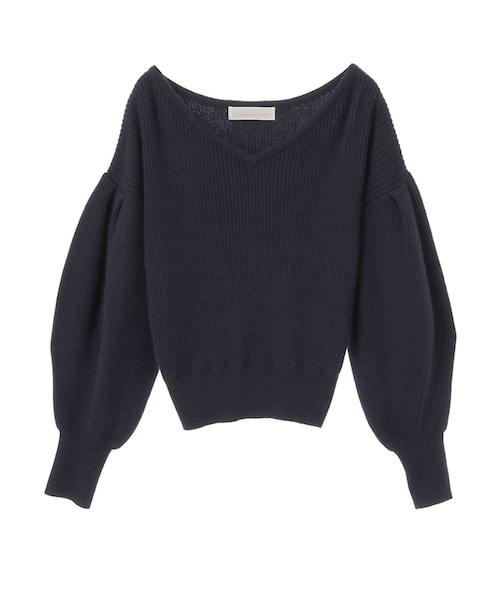 31 Sons de mode - ジェイミー♡ 今期★新品タグ付き アンゴラ混リブボリュームスリーブニット 31 Sons de mode（トランテアン ソン ドゥ モード）の「ボリューム