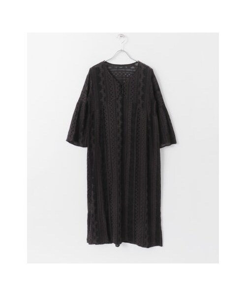 アーバンリサーチロッソ刺繍ジョーゼットワンピース URBAN RESEARCH ROSSO WOMEN（アーバンリサーチ ロッソ）の