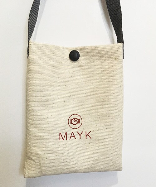 MAYK（メイク）の「WalkAround（ボディバッグ/ウエストポーチ・レディース・ブラック/レッド・Free）」の2枚目の写真