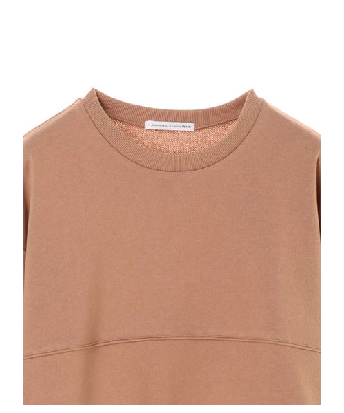 E hyphen world gallery(イーハイフンワールドギャラリー)の「ライン切替スウェットワンピース(ワンピース/ドレス・杢グレー/ブラック/キャメル/グリーン・F)」の3枚目の写真