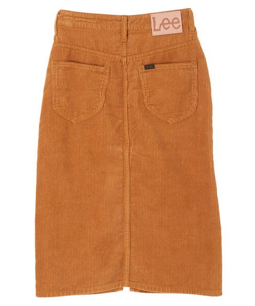 E hyphen world gallery（イーハイフンワールドギャラリー）の「Lee CORDUROY SKIRT（スカート・ブラック/ブリックレッド/キャメル/グリーン・S/M）」の2枚目の写真