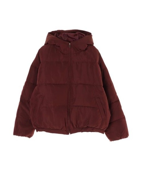 E hyphen world gallery（イーハイフンワールドギャラリー）の「・カラー中綿ショートブルゾン（ジャケット/アウター・ブラック/ベージュ/マスタード/カーキ/ネイビー/バーガンディー・F）」の13枚目の写真