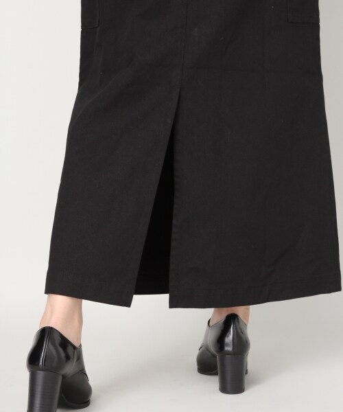 LOWRYS FARM(ローリーズファーム)の「ツイルジャンスカ(ワンピース/ドレス・ブラック/ベージュ)」の11枚目の写真