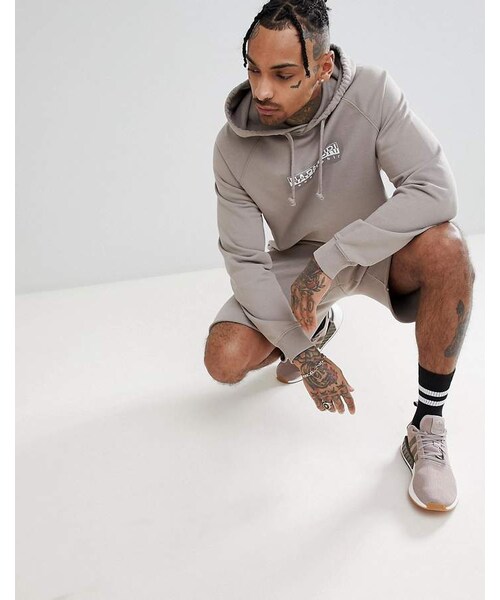 Napapijri（ナパピリ）の「Napapijri Buka Hoodie In Gray（スウェット・メンズ・Gray・XS）」の3枚目の写真