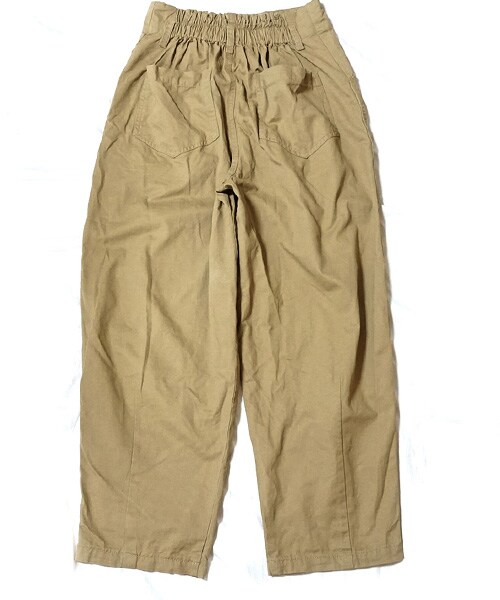 Tiffee SELECT（ティフィーセレクト）の「ゆったりワイドシルエットハイウエストベイカーパンツ（その他パンツ・レディース・ベージュ・F）」の4枚目の写真