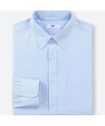 UNIQLO | ファインクロスドビーシャツ（レギュラーカラー・長袖）(シャツ/ブラウス)