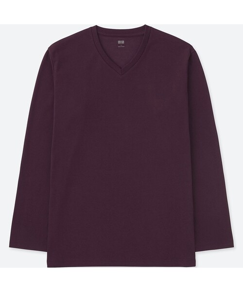 UNIQLO（ユニクロ）の「ソフトタッチVネックT（長袖）（Tシャツ