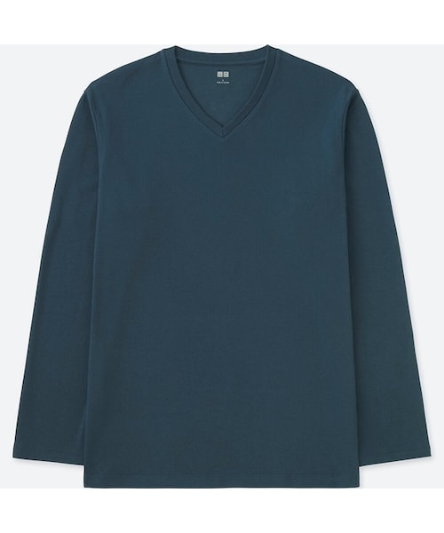 UNIQLO（ユニクロ）の「ソフトタッチVネックT（長袖）（Tシャツ