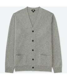 UNIQLO | プレミアムラムVネックカーディガン（長袖）(ニット/セーター)