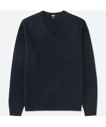 UNIQLO | プレミアムラムＶネックセーター（長袖）(ニット/セーター)