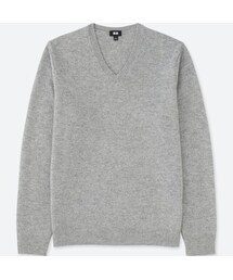 UNIQLO | プレミアムラムＶネックセーター（長袖）(ニット/セーター)