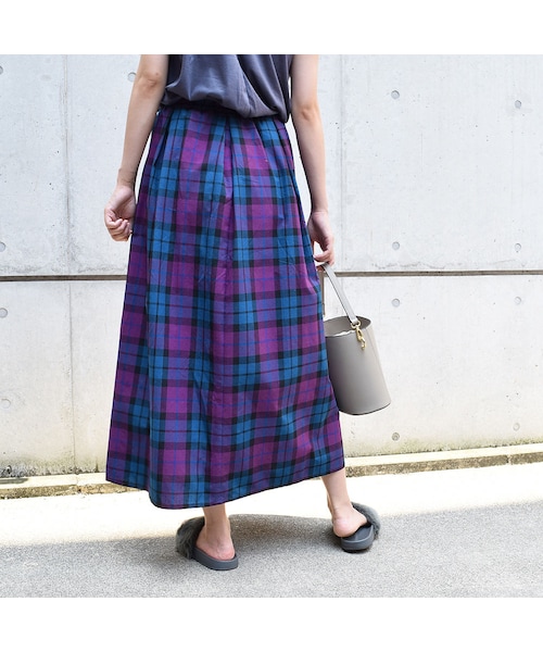 no brand（ノーブランド）の「[ RE-ARRIVAL ]   マドラスチェックロングSK（スカート・レディース・その他）」の13枚目の写真