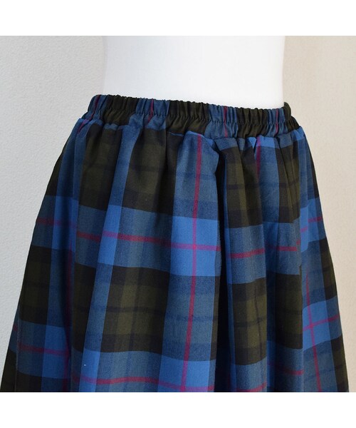 no brand（ノーブランド）の「[ RE-ARRIVAL ]   マドラスチェックロングSK（スカート・レディース・その他）」の9枚目の写真