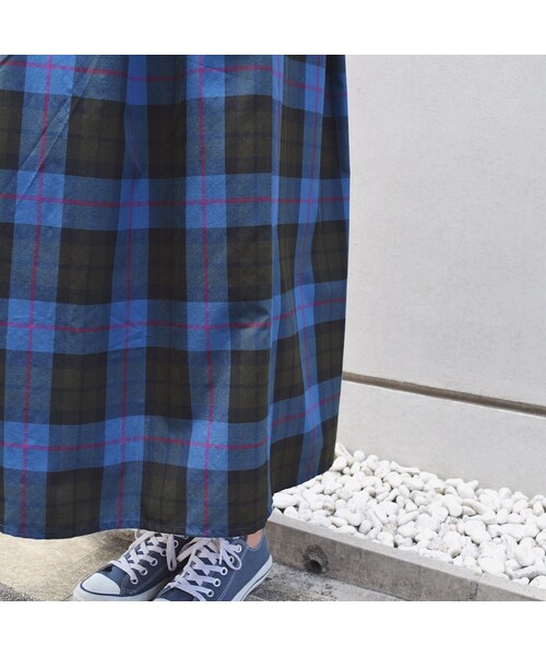 no brand（ノーブランド）の「[ RE-ARRIVAL ]   マドラスチェックロングSK（スカート・レディース・その他）」の14枚目の写真