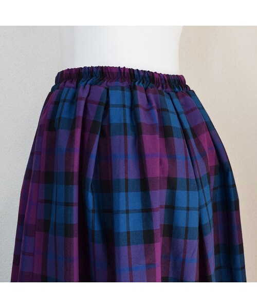 no brand（ノーブランド）の「[ RE-ARRIVAL ]   マドラスチェックロングSK（スカート・レディース・その他）」の7枚目の写真