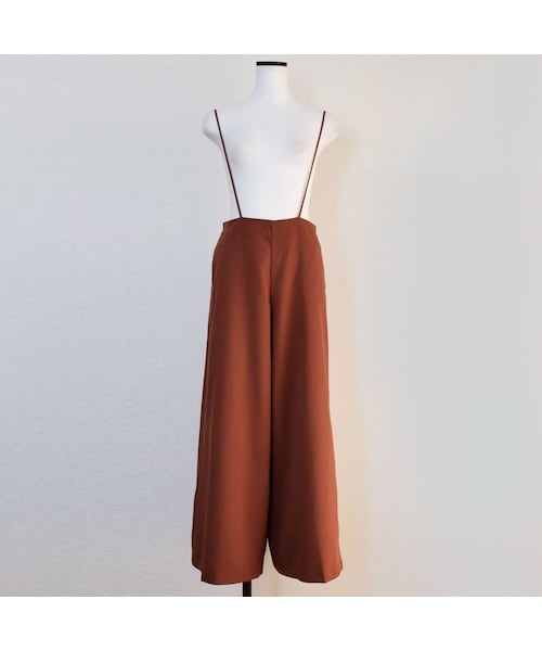 no brand（ノーブランド）の「[ RE-ARRIVAL ] ソフトツイルキャミサロペット（ワンピース・レディース・その他）」の6枚目の写真