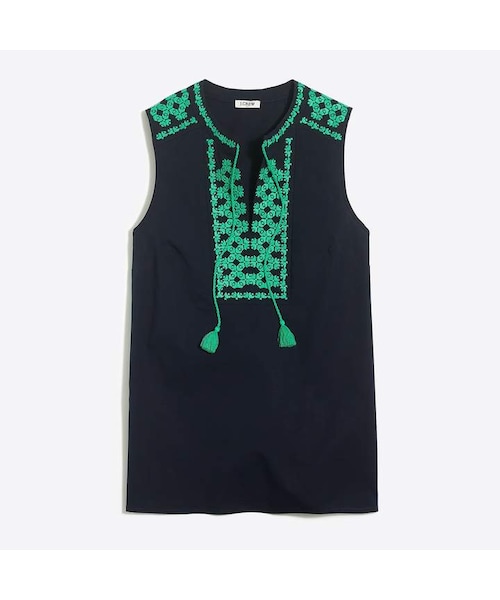 J.Crew Factory（ジェイクルーファクトリー）の「J.Crew Factory Embroidered tank top（タンク