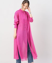 ※専用 FRAMeWORK オーガンジー　長袖　シャツワンピース　/ Plage 専用 FRAMeWORK オーガンジー 長袖 シャツワンピース / Plage