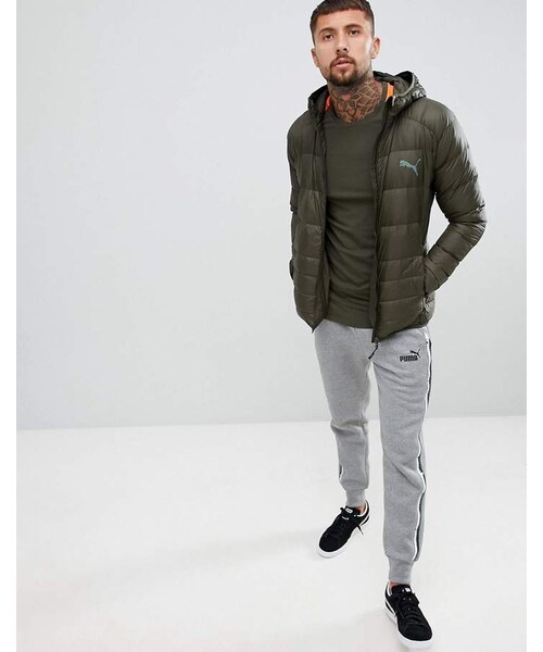 PUMA（プーマ）の「Puma T7 Muscle Fit T-Shirt In Green 57635215（Tシャツ/カットソー・メンズ・Green・M/S/XXL/L/XL）」の4枚目の写真