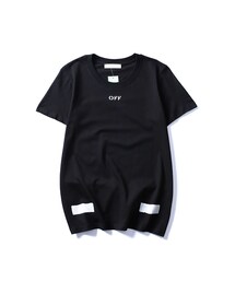 ブランドTシャツ.ロエベ、supreme.オフホワイト ブランドTシャツ.ロエベ、supreme.オフホワイト ブランド ティー