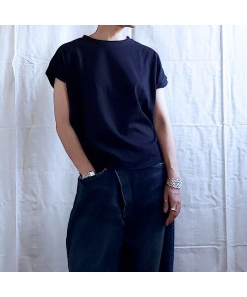 Handmade（ハンドメイド）の「コンパクトフレンチ（Tシャツ/カットソー・レディース・その他）」の8枚目の写真