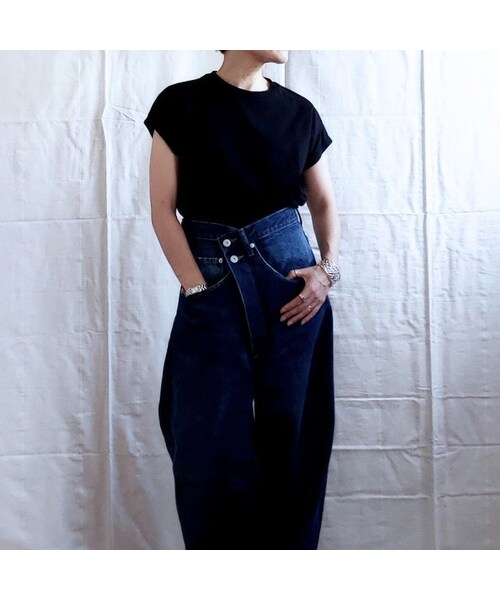 Handmade（ハンドメイド）の「コンパクトフレンチ（Tシャツ/カットソー・レディース・その他）」の10枚目の写真