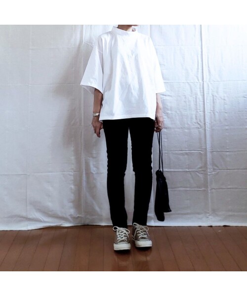 Handmade(ハンドメイド)の「あかぬけTシャツ(Tシャツ/カットソー・レディース・その他)」の6枚目の写真