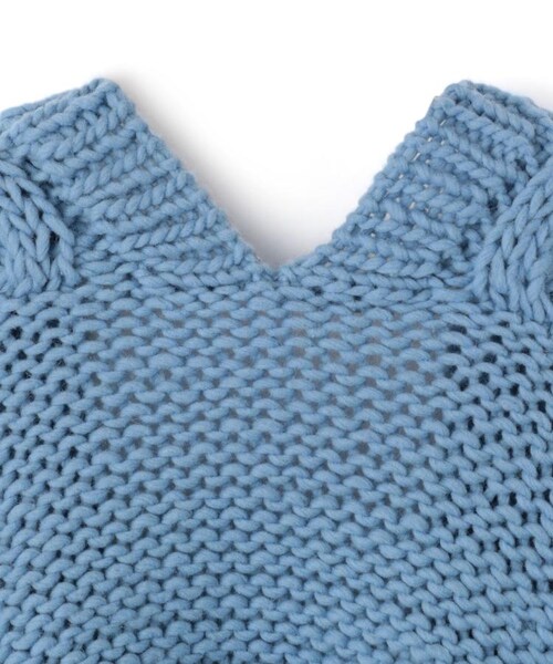 NINE（ナイン）の「Rosita Knit Cardigan（トップス・レディース・オフホワイト/モカ/サックス）」の7枚目の写真