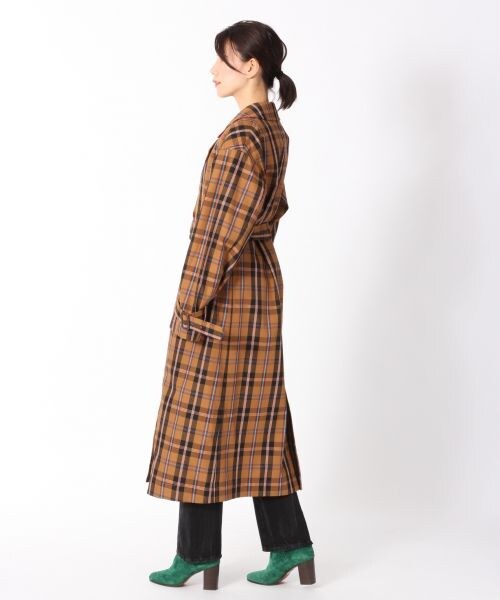 Curensology（カレンソロジー）の「BONOTTO チェックトレンチコート 