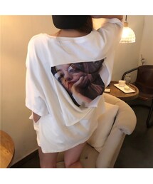 cocounsecret | バックプリントセットアップ(Tシャツ/カットソー)