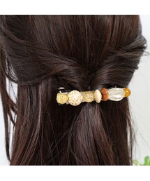 ハンドメイドバレッタ 楕円 Bl ハンドメイドバレッタ 楕円 Bl 楽天市場】バレッタ ヘア金具 髪飾り