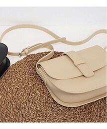 Dailyabout | ストラップポイントフェイクレザーショルダーバッグ(ショルダーバッグ)