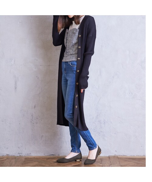 ORiental TRaffic（オリエンタルトラフィック）の「ポインテッドフラットパンプス（シューズ・レディース・ブラック/グレー/カーキ/パープル/レッド・33/34/35/36/37/38/39/40/41/42/43）」の18枚目の写真