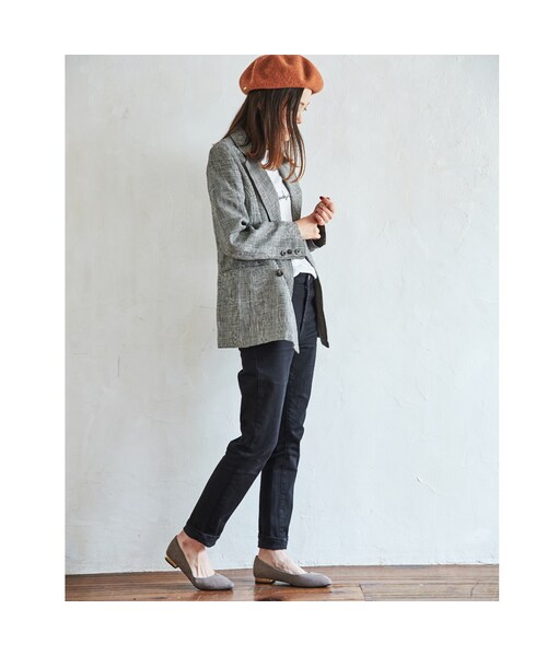 ORiental TRaffic（オリエンタルトラフィック）の「ポインテッドフラットパンプス（シューズ・レディース・ブラック/グレー/カーキ/パープル/レッド・33/34/35/36/37/38/39/40/41/42/43）」の19枚目の写真