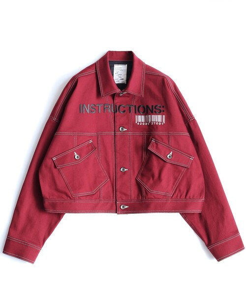 SHAREEF（シャリーフ）の「【9/30入荷予定】カラーデニムブルゾン