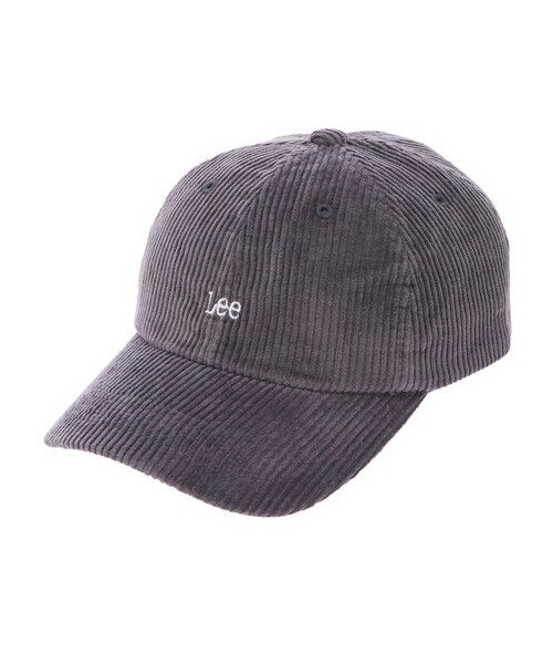 earth music&ecology（アースミュージックアンドエコロジー）の「LEE×earthコーデュロイキャップ（帽子・グレー・F）」の9枚目の写真