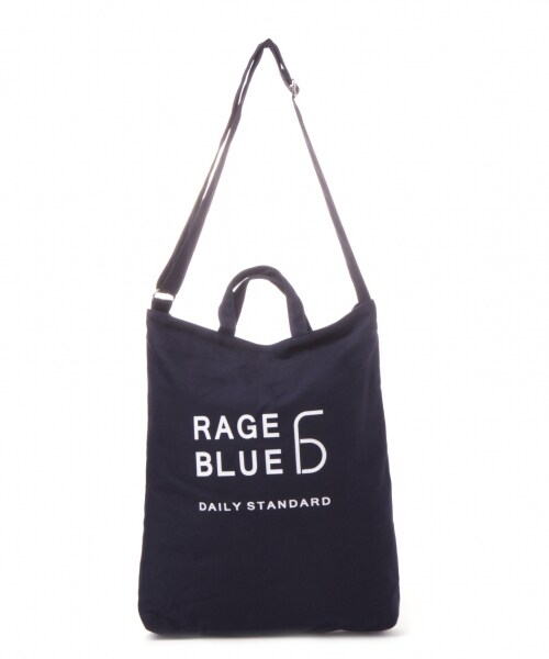 RAGEBLUE（レイジブルー）の「コットンイージーバッグ（バッグ・ホワイト系/ブラック/ワインレッド/オレンジ/ネイビー）」の6枚目の写真