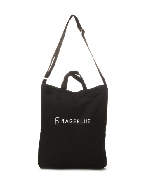RAGEBLUE（レイジブルー）の「コットンイージーバッグ（バッグ・ホワイト系/ブラック/ワインレッド/オレンジ/ネイビー）」の3枚目の写真