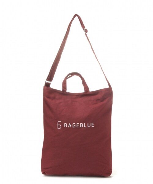 RAGEBLUE（レイジブルー）の「コットンイージーバッグ（バッグ・ホワイト系/ブラック/ワインレッド/オレンジ/ネイビー）」の4枚目の写真