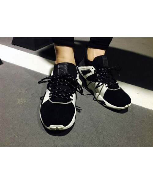 BTS PUMA BOG SOCK 超レア 冊子 BTS X Puma Bog Sock Shoes Baskets Official Black/White