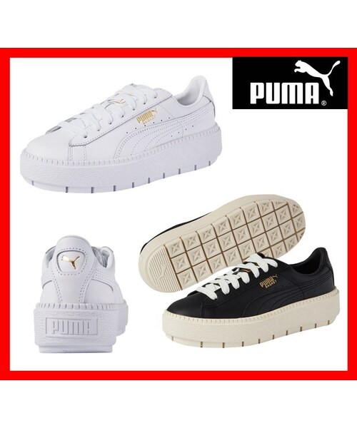 Converse コンバース の 韓国の人気 Puma プーマ Basket Platform Trace Kr Wns スニーカー Wear