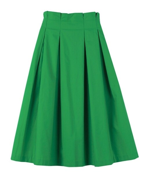 withipun（ウィズイプン）の「サイドファスナーAラインロングスカート（スカート・レディース・ベージュ/グリーン/パープル/その他・FREE）」の2枚目の写真