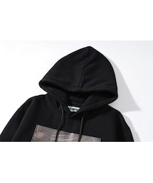 Off-White  フード付きパーカー 黒 楽天市場】オフホワイト ニット パーカー メンズ