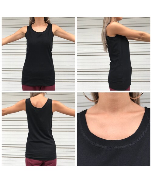 no brand（ノーブランド）の「タンクトップ｢CUT｣#1091（タンクトップ・レディース・その他）」の7枚目の写真