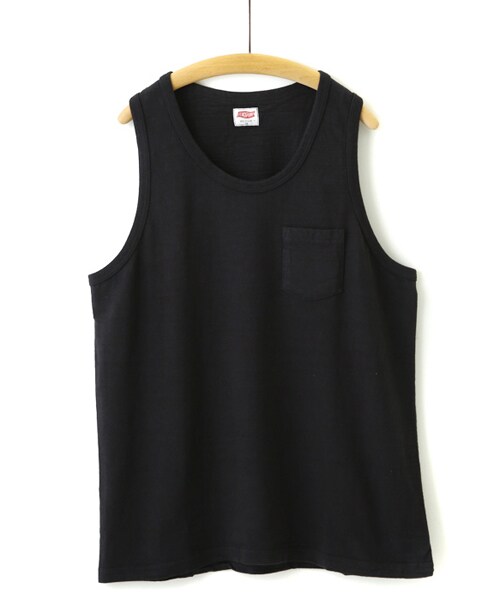 FLAG SPORT(フラッグスポーツ)の「12 / Slab Pocket Tank T(タンクトップ・メンズ・ブラック/ブルー/グレー/ホワイト・L/XL/M)」の1枚目の写真