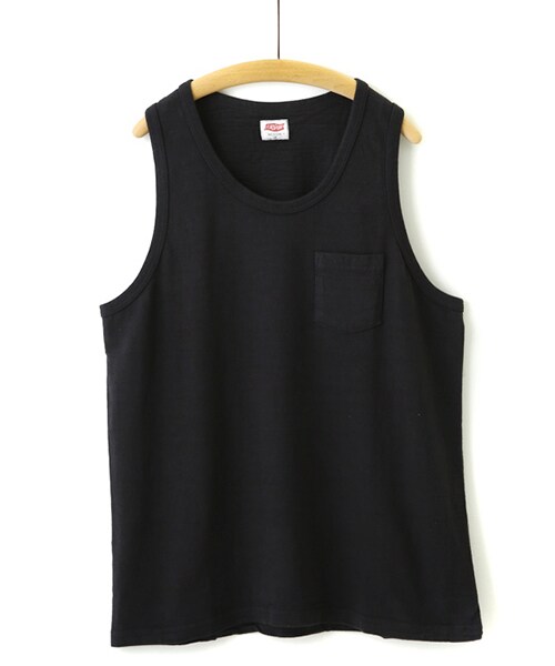 FLAG SPORT(フラッグスポーツ)の「12 / Slab Pocket Tank T(タンクトップ・メンズ・ブラック/ブルー/グレー/ホワイト・L/XL/M)」の5枚目の写真